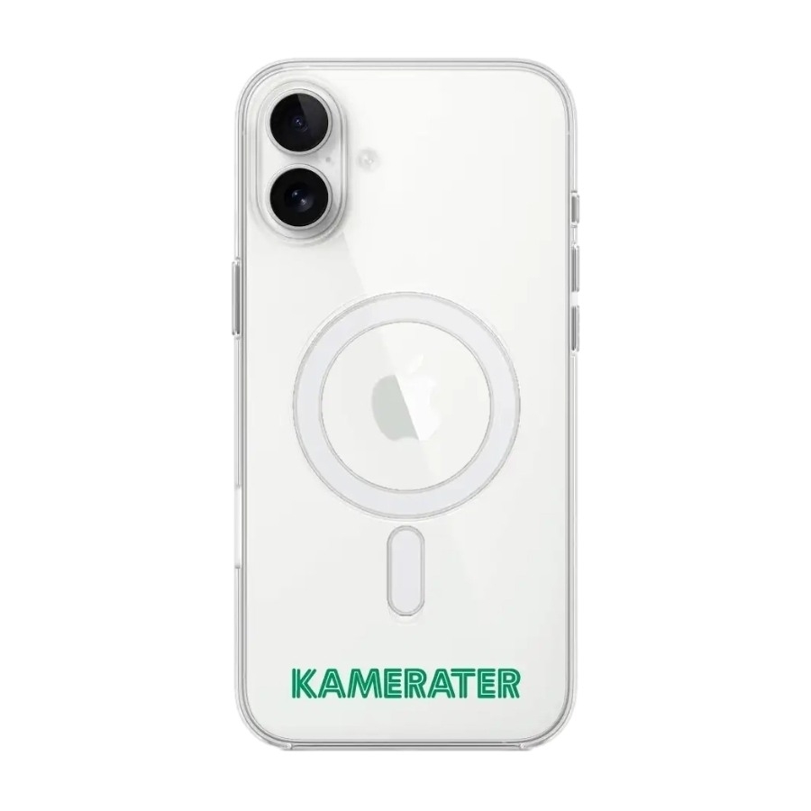 Phonecases3D iPhone 16 Plus HamKam Clear case (MagSafe) -mobilcover, hvid billede 1