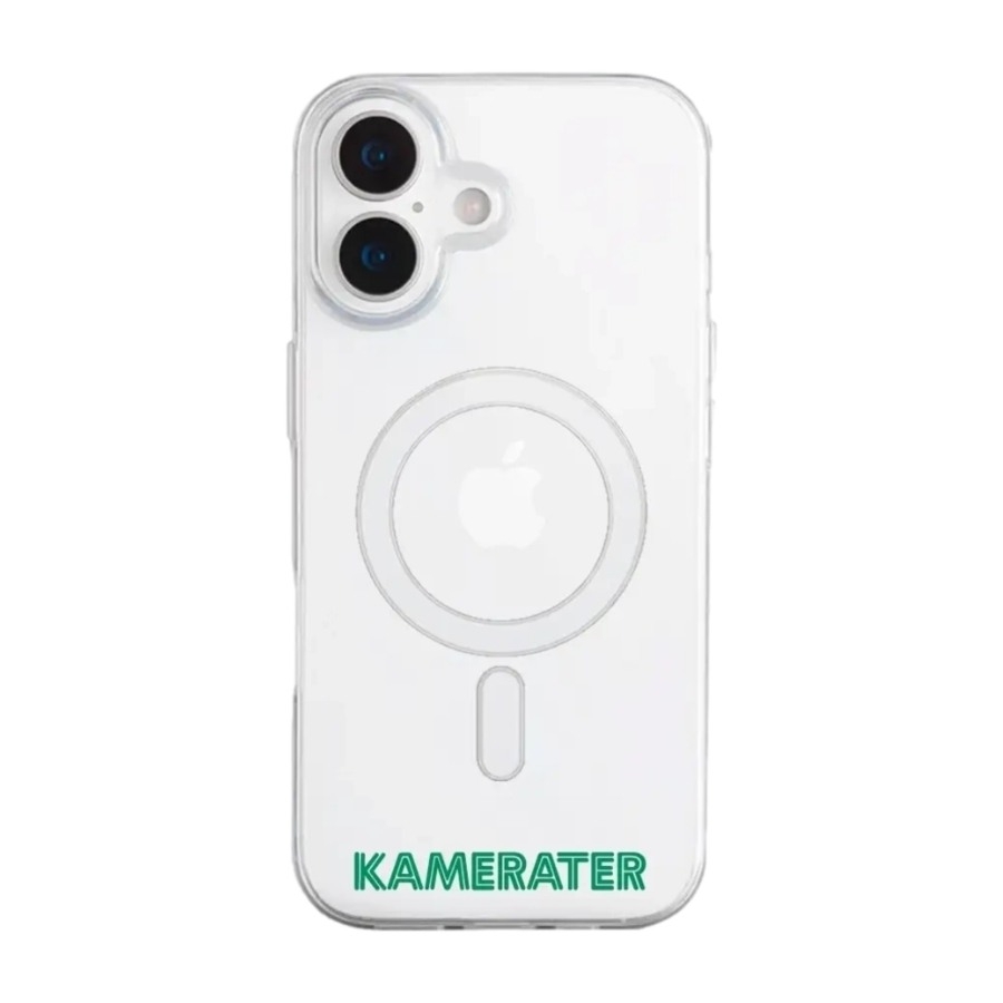 Phonecases3D iPhone 17 HamKam Clear case (MagSafe) -mobilcover, hvid billede 1