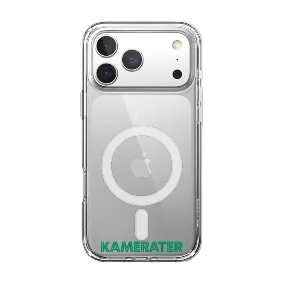 Phonecases3D iPhone 17 Pro Max HamKam Clear case (MagSafe) -mobilcover, hvid billede 1