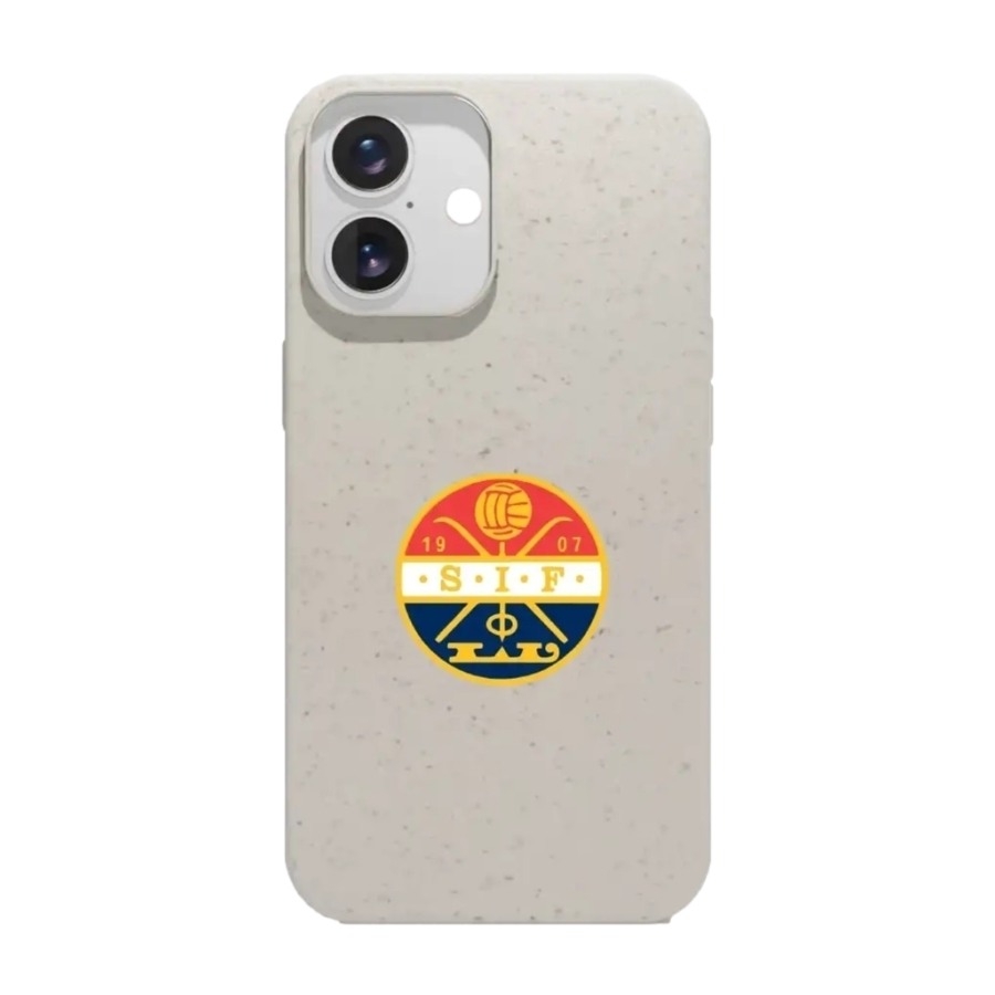 Phonecases3D iPhone 16 Strømsgodset komposterbart cover, hvid billede 1