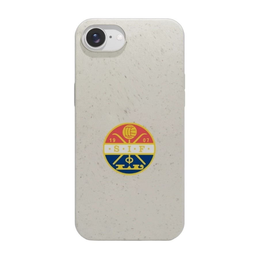 Phonecases3D iPhone 17e/16e Strømsgodset komposterbart cover, hvid billede 1