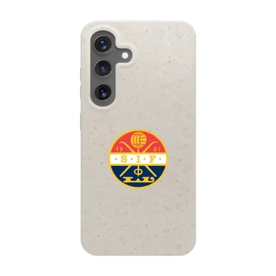 Phonecases3D Samsung Galaxy S25 Strømsgodset komposterbart cover, hvid billede 1