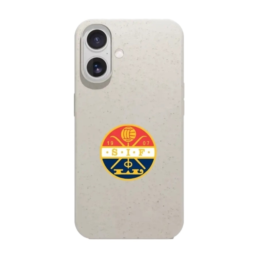Phonecases3D iPhone 17 Strømsgodset komposterbart cover, hvid billede 1