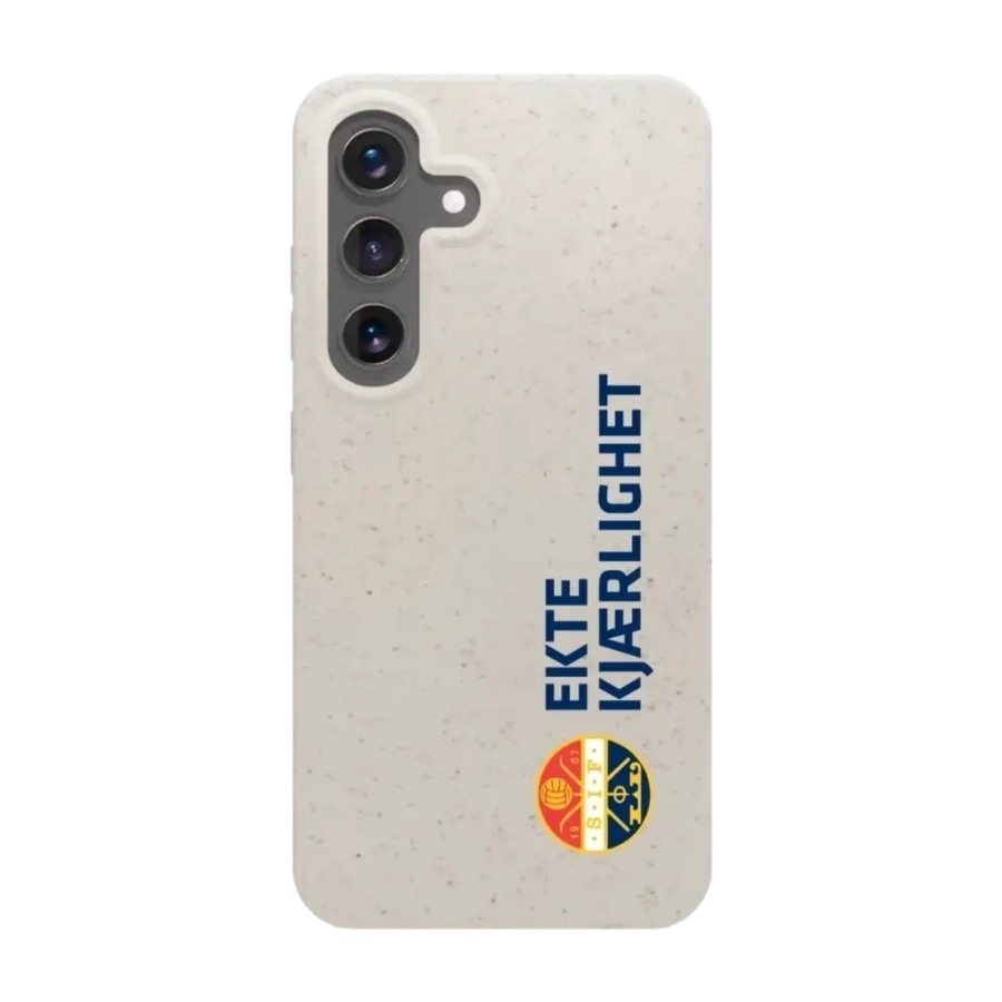 Phonecases3D Samsung Galaxy S25 Strømsgodset komposterbart cover, hvid billede 1