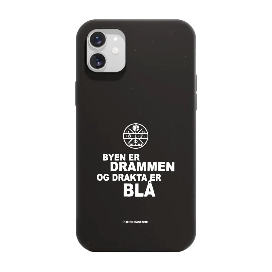 Phonecases3D iPhone 11 Strømsgodset komposterbart cover, sort billede 1