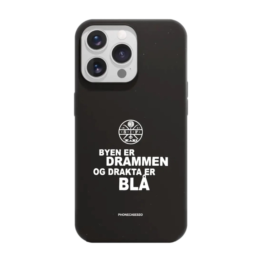Phonecases3D iPhone 13 Pro Strømsgodset komposterbart cover, sort billede 1
