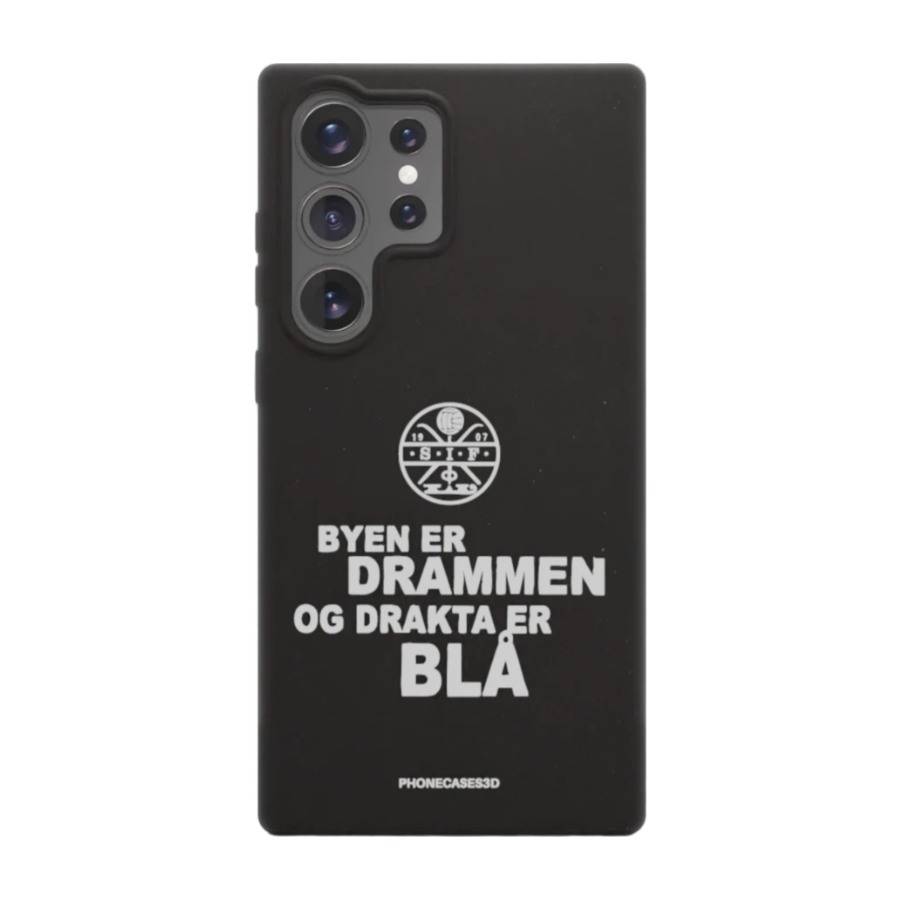 Phonecases3D Samsung Galaxy S25 Ultra Strømsgodset komposterbart cover, sort billede 1