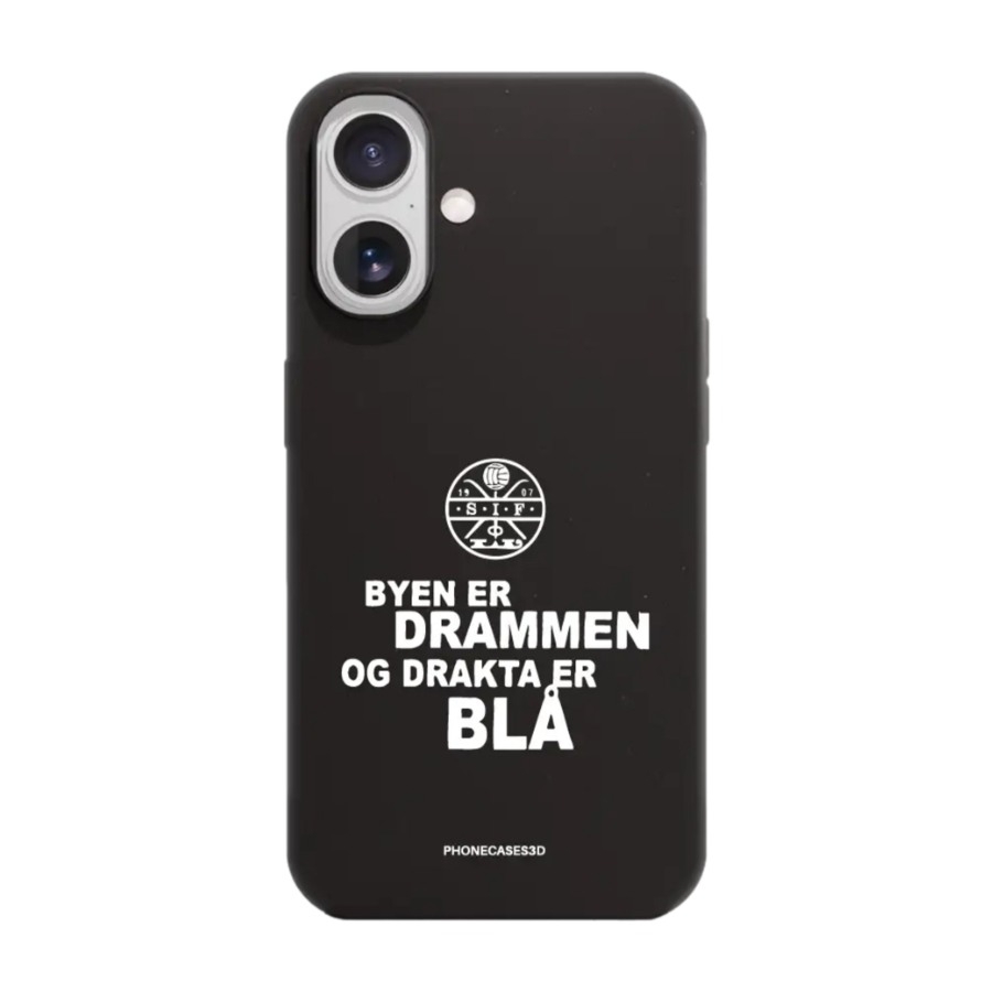 Phonecases3D iPhone 17 Strømsgodset komposterbart cover, sort billede 1
