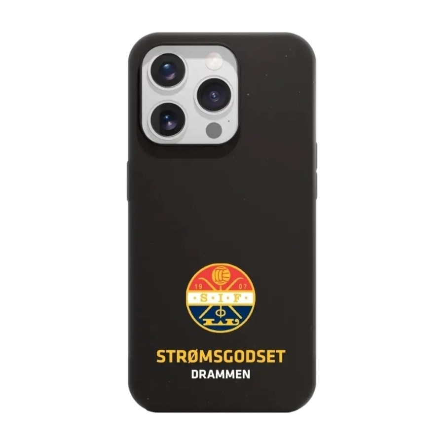 Phonecases3D iPhone 16 Pro Strømsgodset komposterbart cover, sort billede 1