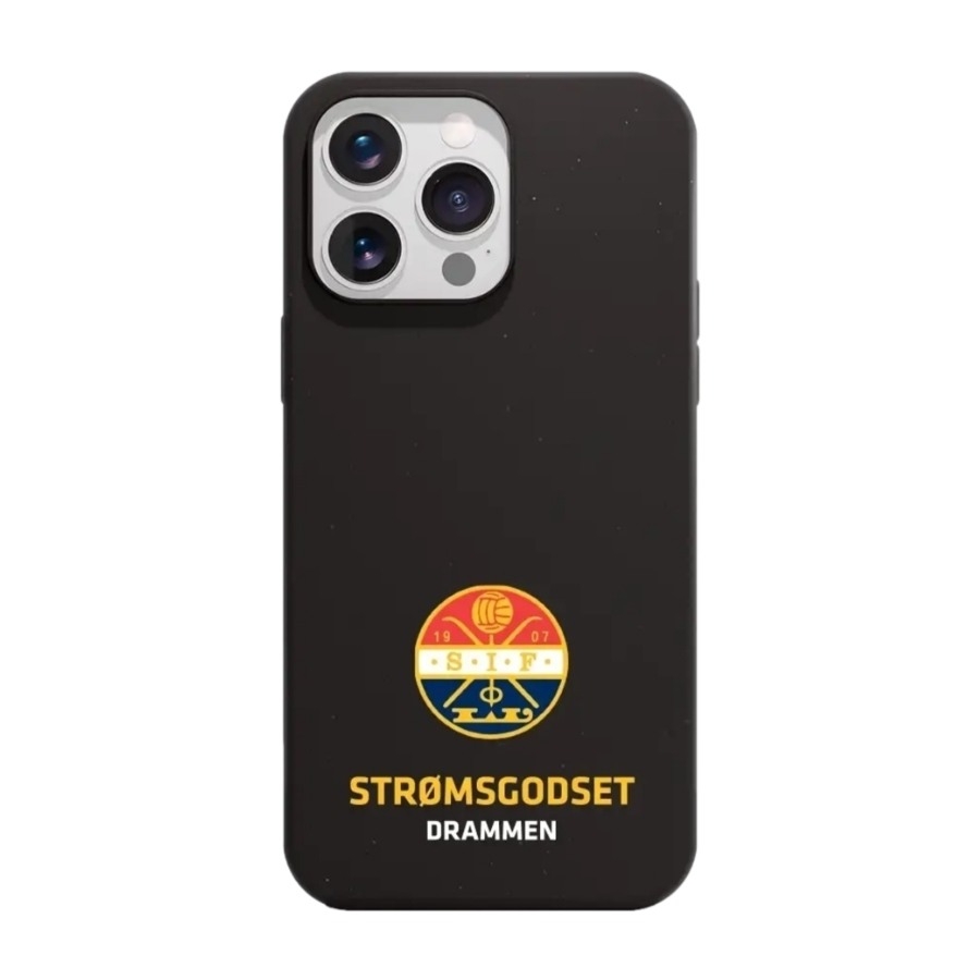 Phonecases3D iPhone 16 Pro Max Strømsgodset komposterbart cover, sort billede 1