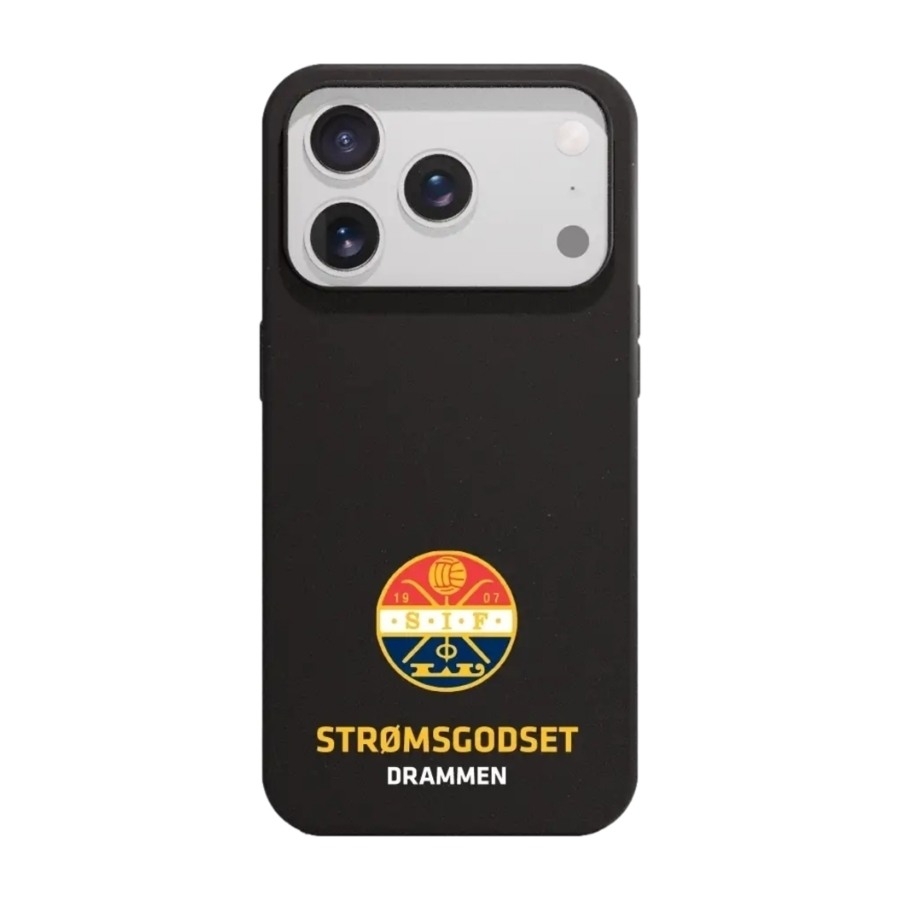 Phonecases3D iPhone 17 Pro Max Strømsgodset komposterbart cover, sort billede 1