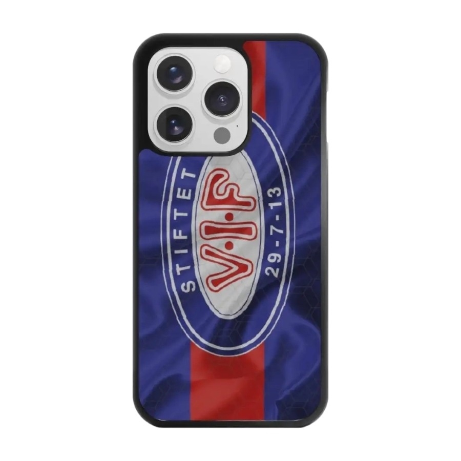 Phonecases3D iPhone 15 Pro VIF 3D mobilcover, sort billede 1