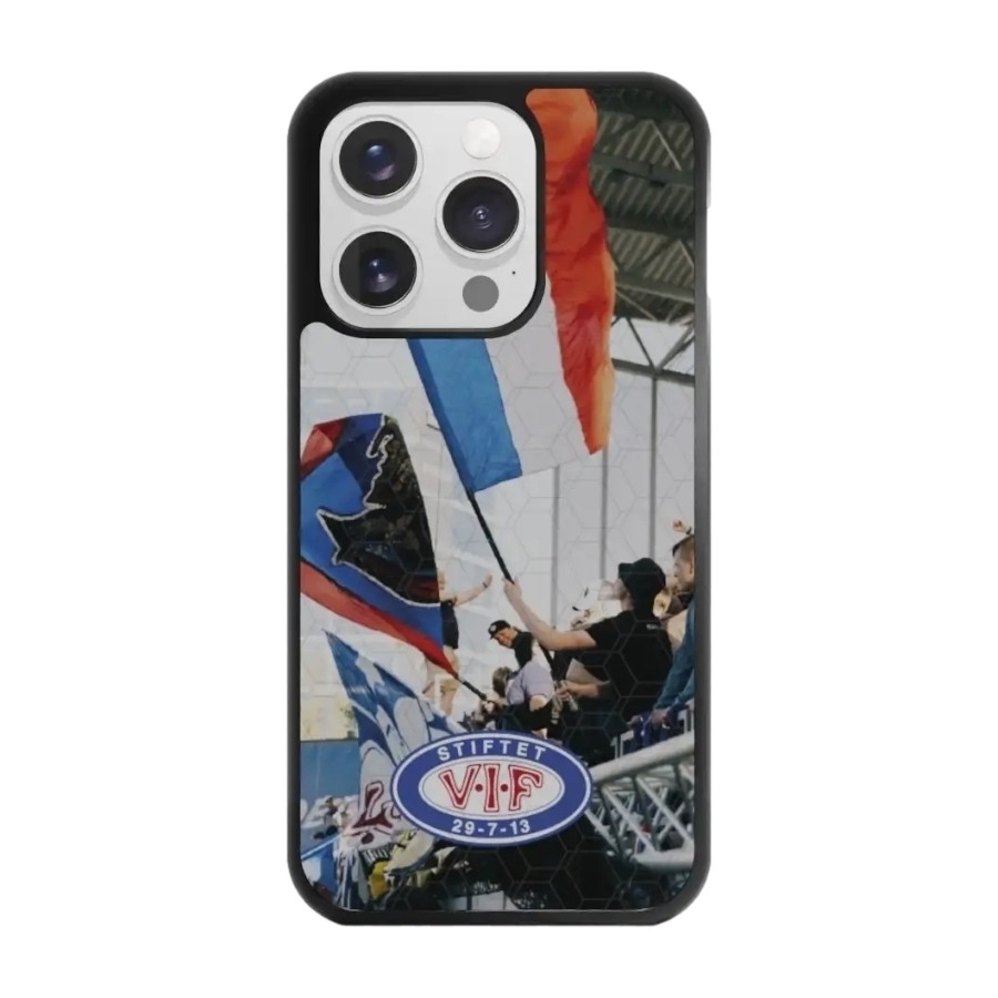 Phonecases3D iPhone 15 Pro VIF 3D mobilcover, sort billede 1