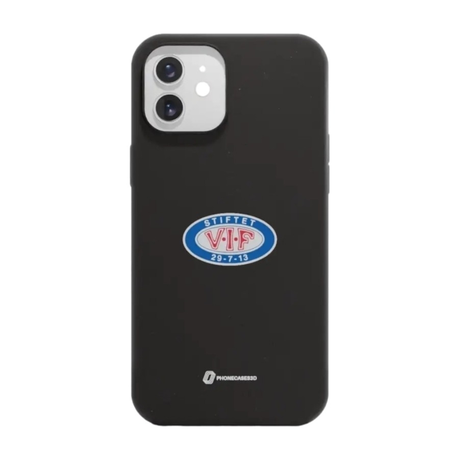 Phonecases3D iPhone 12 VIF komposterbart cover, sort billede 1