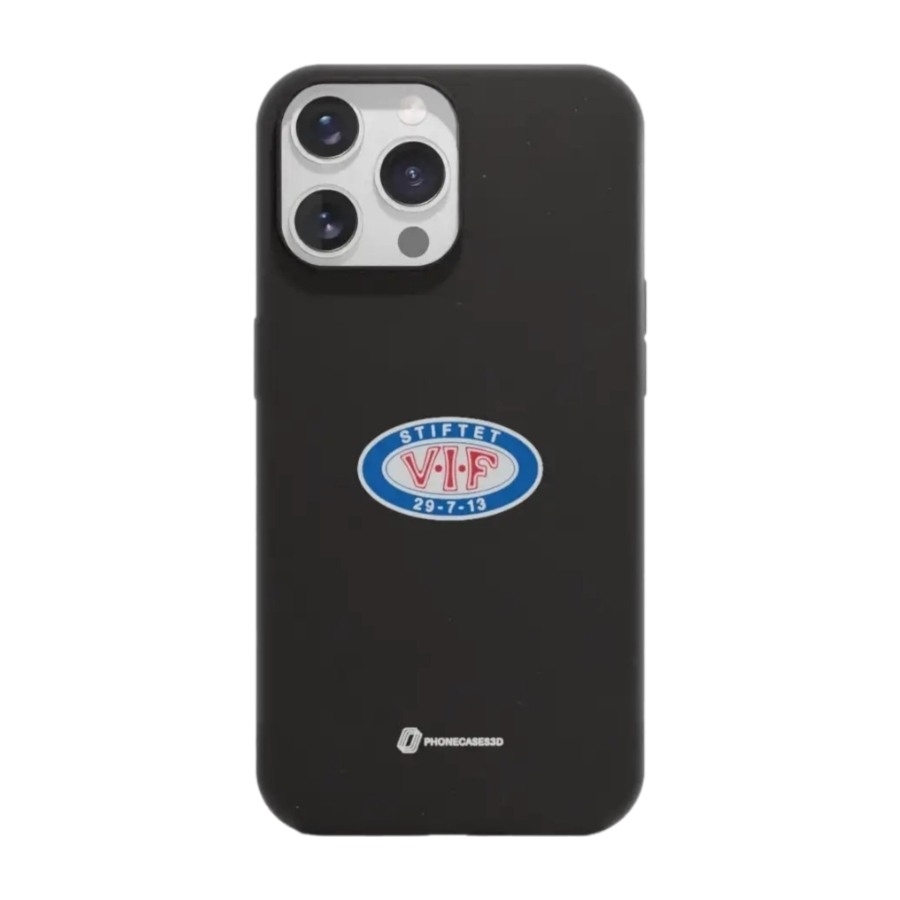 Phonecases3D iPhone 14 Pro VIF komposterbart cover, sort billede 1