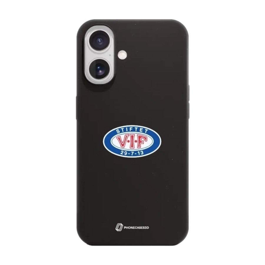 Phonecases3D iPhone 17 VIF komposterbart cover, sort billede 1