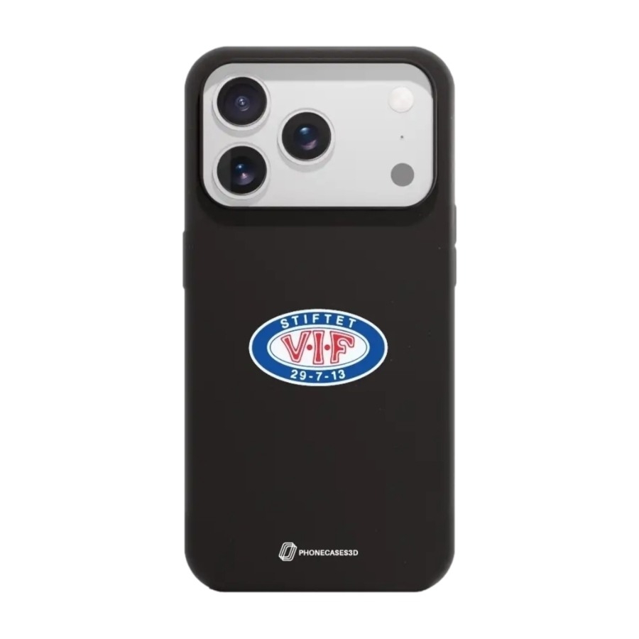 Phonecases3D iPhone 17 Pro VIF komposterbart cover, sort billede 1
