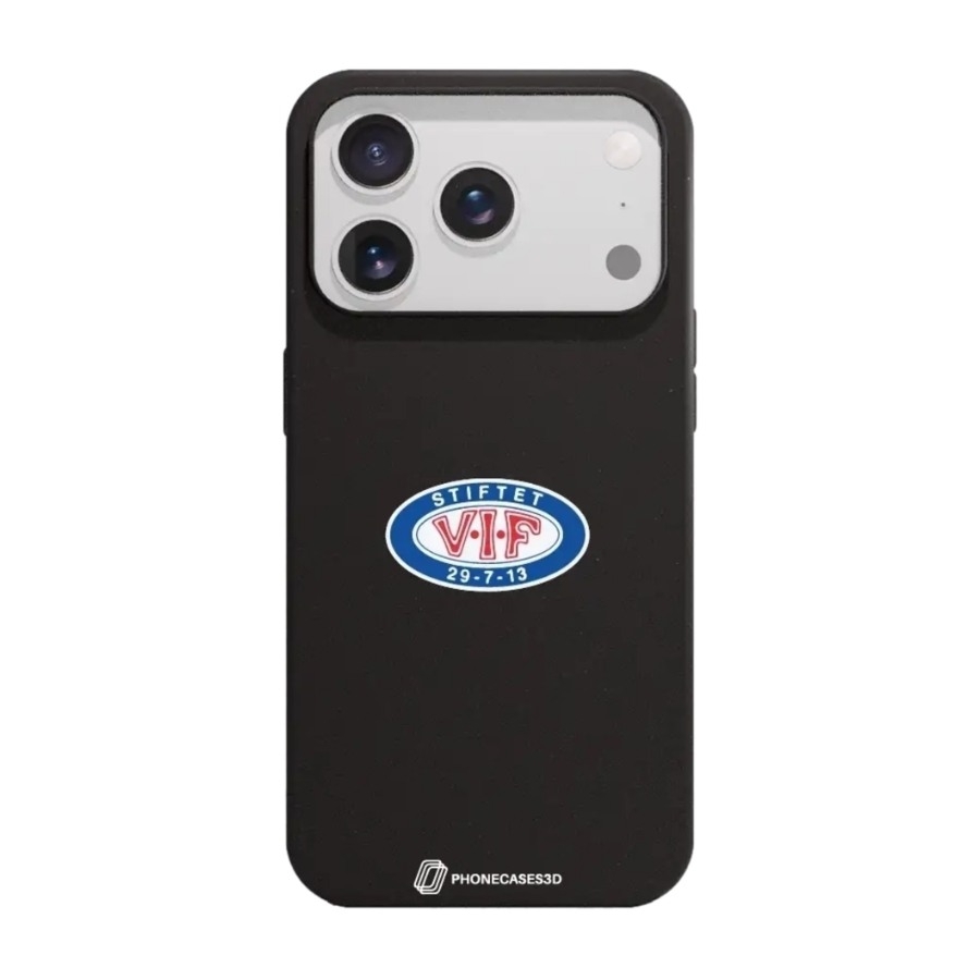 Phonecases3D iPhone 17 Pro Max VIF komposterbart cover, sort billede 1
