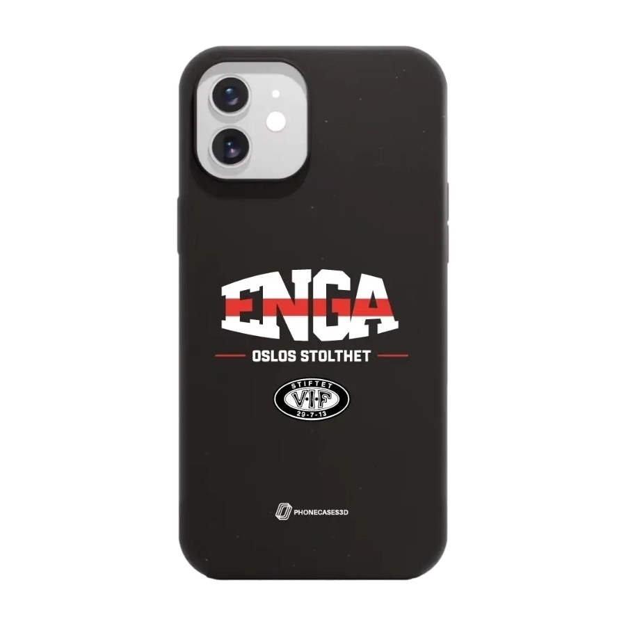 Phonecases3D iPhone 12 VIF komposterbart cover, sort billede 1