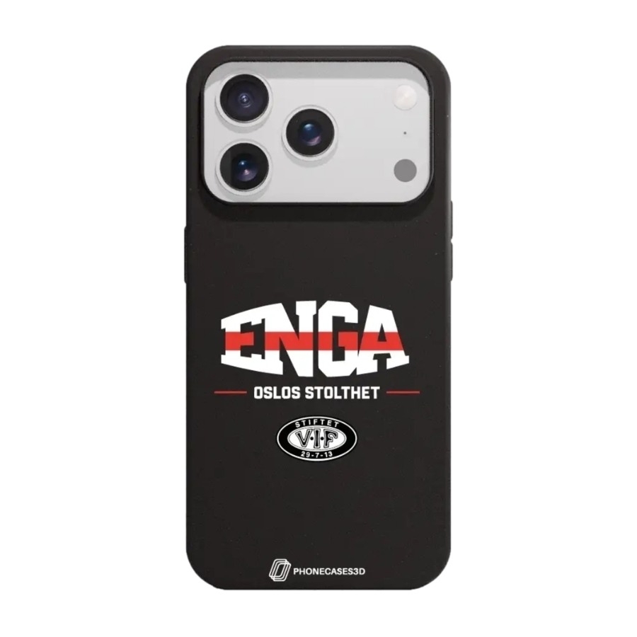 Phonecases3D iPhone 17 Pro Max VIF komposterbart cover, sort billede 1