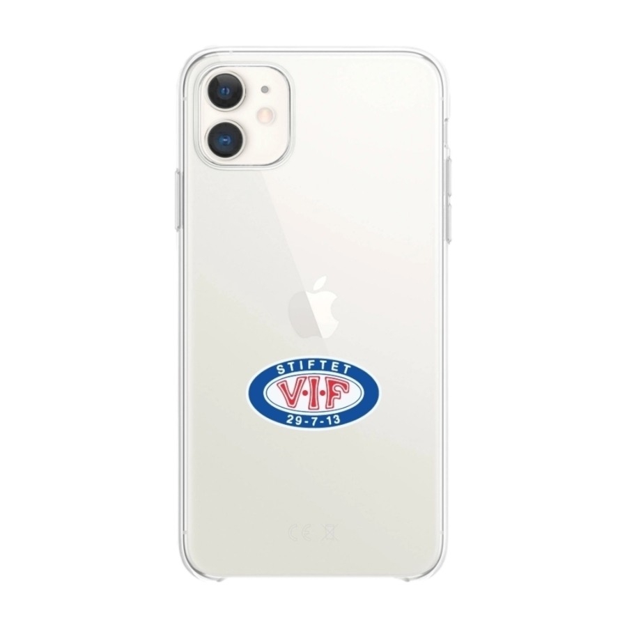 Phonecases3D iPhone 11 VIF Clear case -mobilcover, hvid billede 1