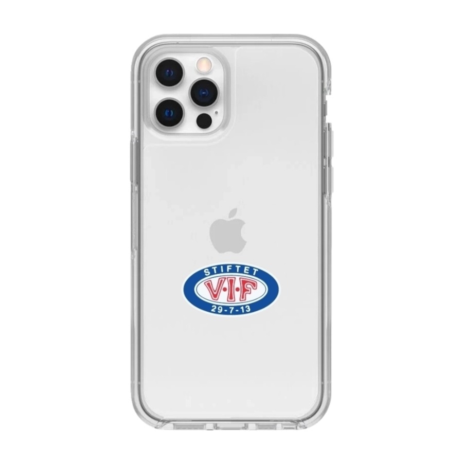 Phonecases3D iPhone 12 VIF Clear case -mobilcover, hvid billede 1