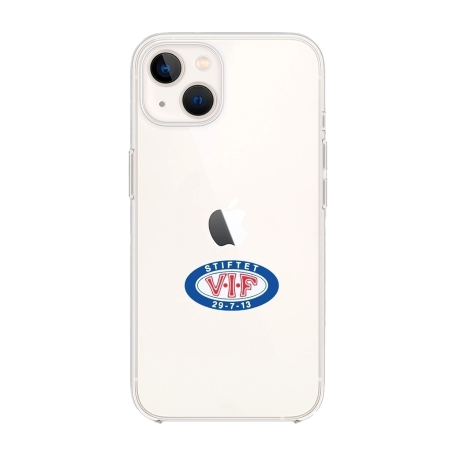 Phonecases3D iPhone 13 VIF Clear case -mobilcover, hvid billede 1