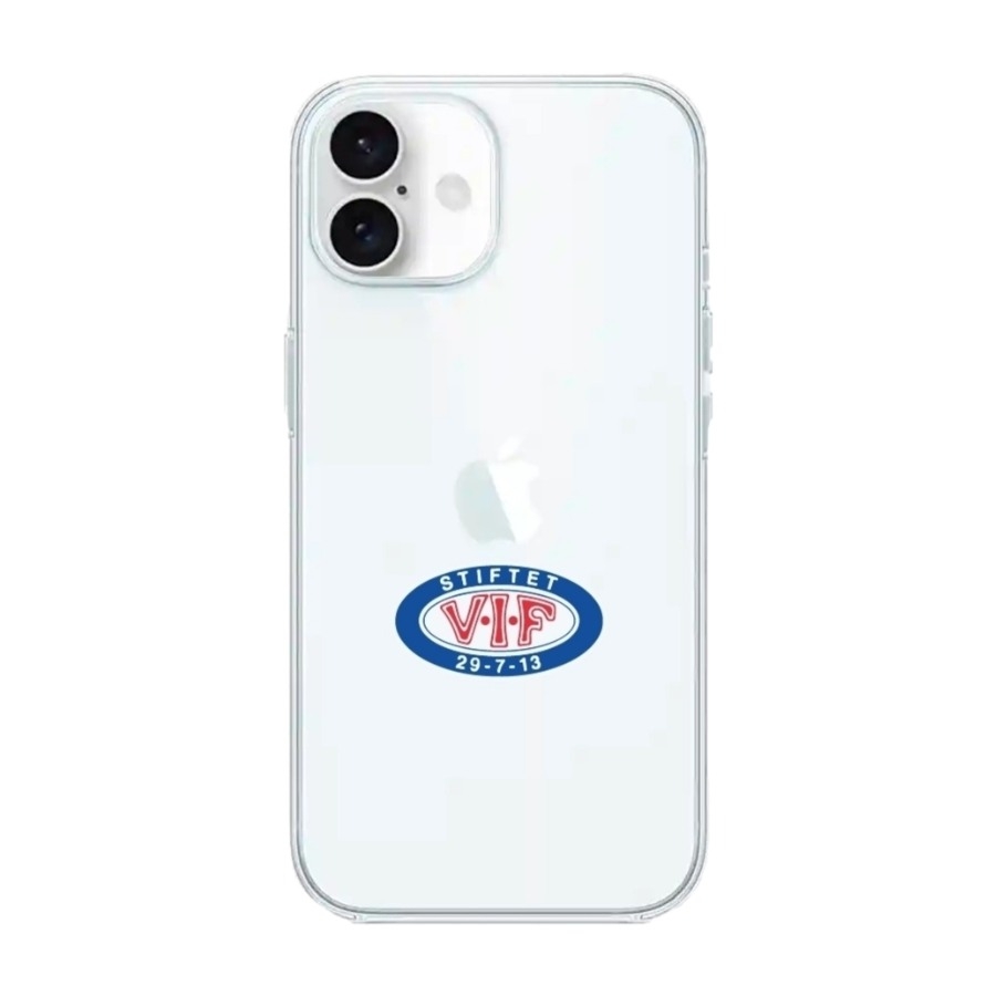 Phonecases3D iPhone 16 VIF Clear case -mobilcover, hvid billede 1