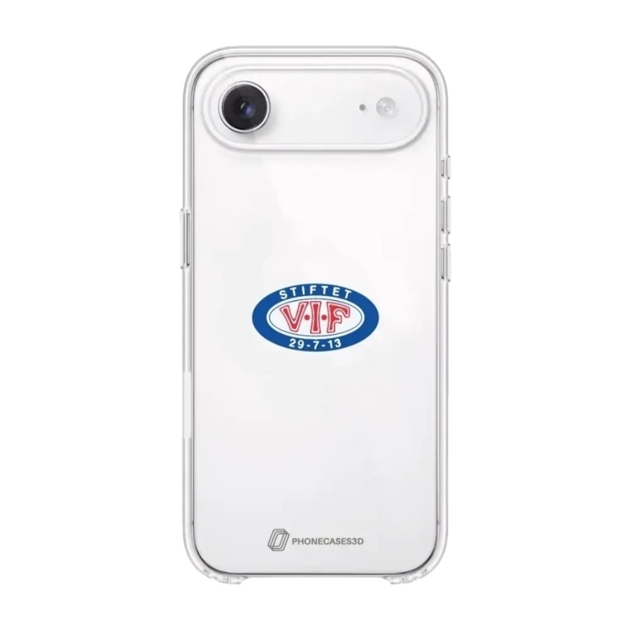 Phonecases3D iPhone Air VIF Clear case -mobilcover, hvid billede 1
