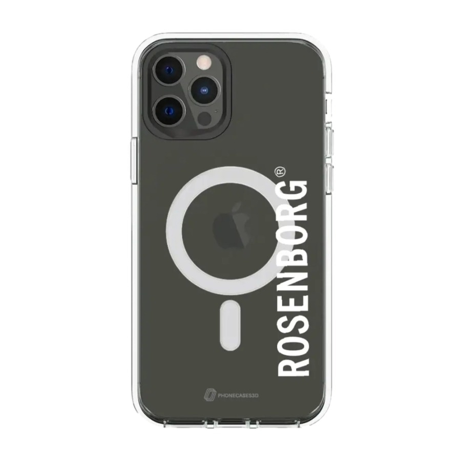 Phonecases3D iPhone 12 RBK Clear case (MagSafe) -mobilcover, sort billede 1