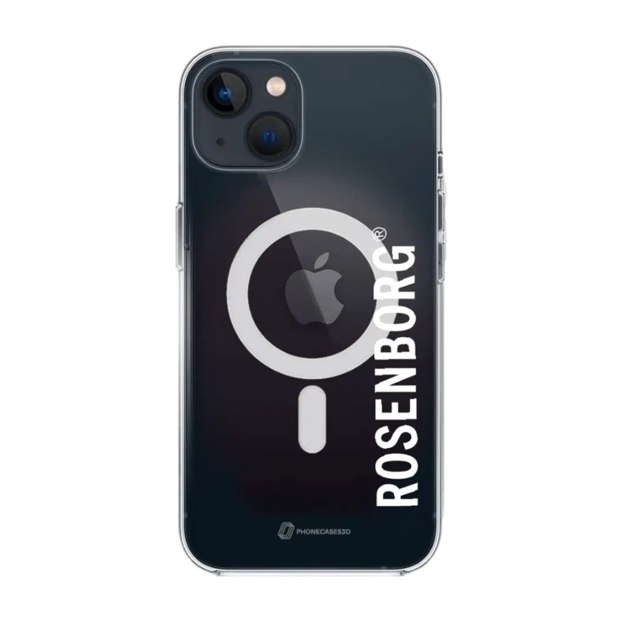 Phonecases3D iPhone 13 RBK Clear case (MagSafe) -mobilcover, sort billede 1