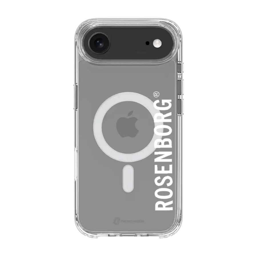 Phonecases3D iPhone Air RBK Clear case (MagSafe) -mobilcover, sort billede 1