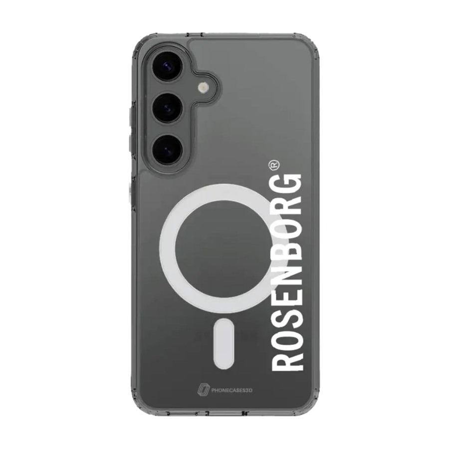 Phonecases3D Samsung Galaxy S25+ RBK Clear case (MagSafe) -mobilcover, sort billede 1