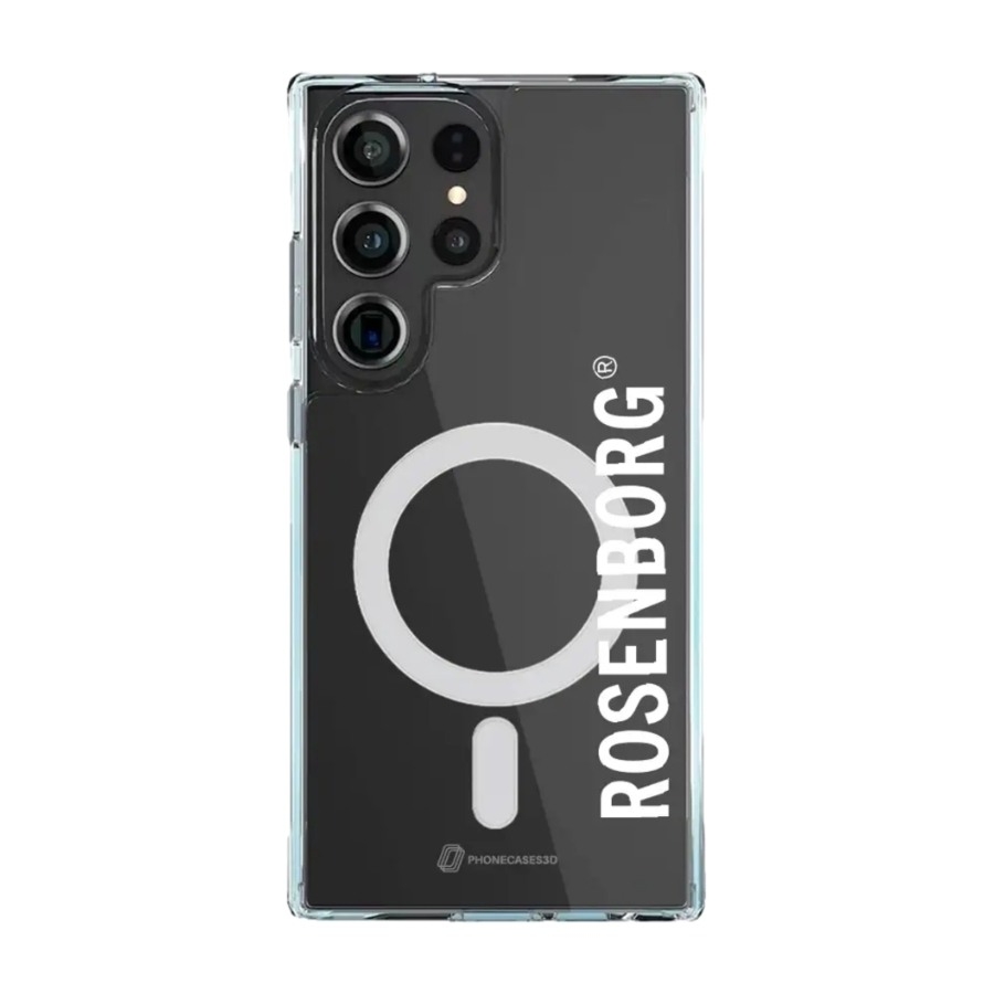 Phonecases3D Samsung Galaxy S25 Ultra RBK Clear case (MagSafe) -mobilcover, sort billede 1