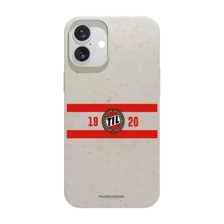 Phonecases3D iPhone 16 Plus Tromsø IL komposterbart cover, hvid billede 1