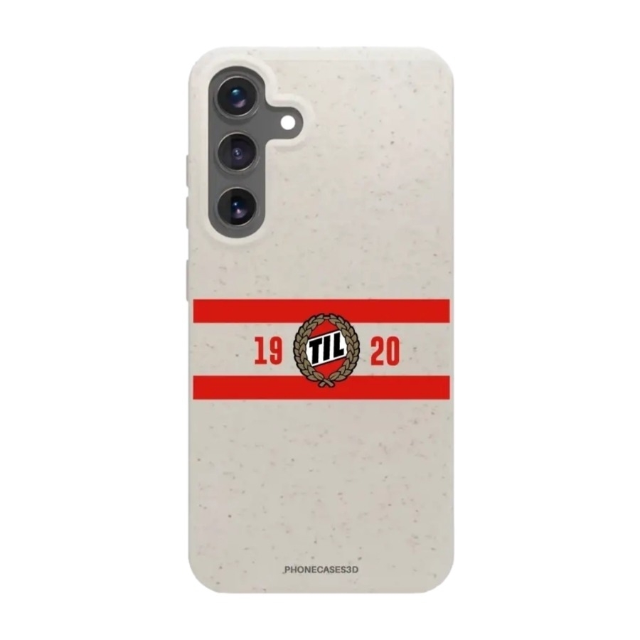 Phonecases3D Samsung Galaxy S25+ Tromsø IL komposterbart cover, hvid billede 1
