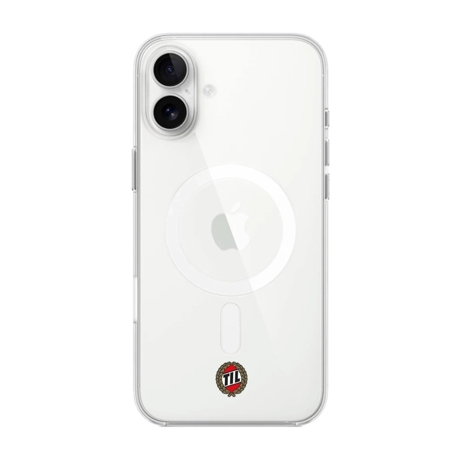 Phonecases3D iPhone 16 Plus Tromsø IL Clear case -mobilcover, hvid billede 1