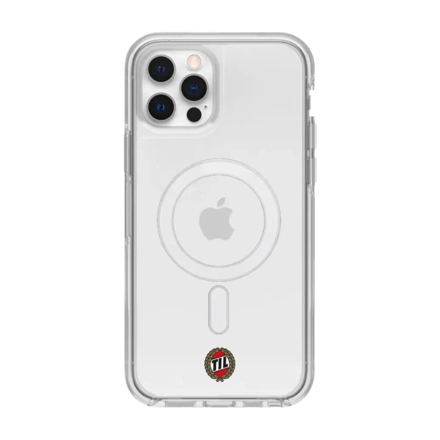 Phonecases3D iPhone 12 Tromsø IL Clear case (MagSafe) -mobilcover, hvid billede 1