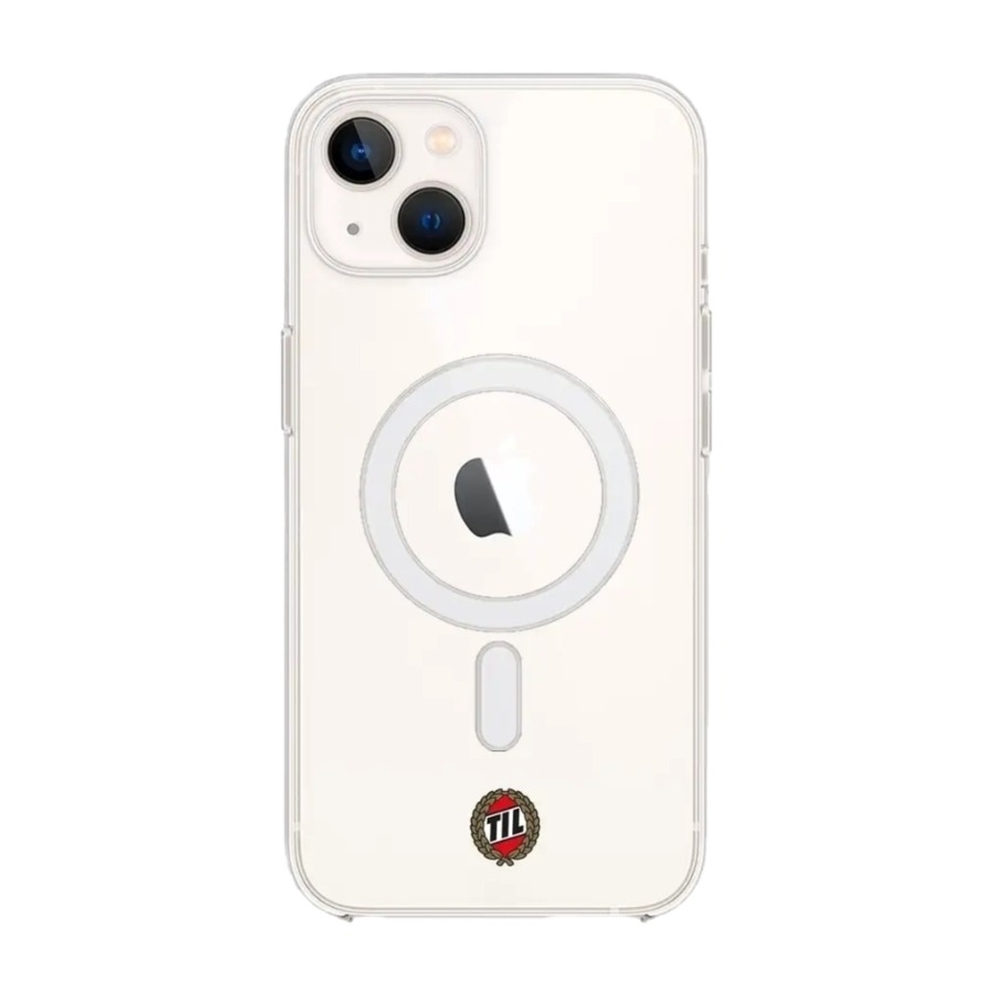 Phonecases3D iPhone 13 Tromsø IL Clear case (MagSafe) -mobilcover, hvid billede 1