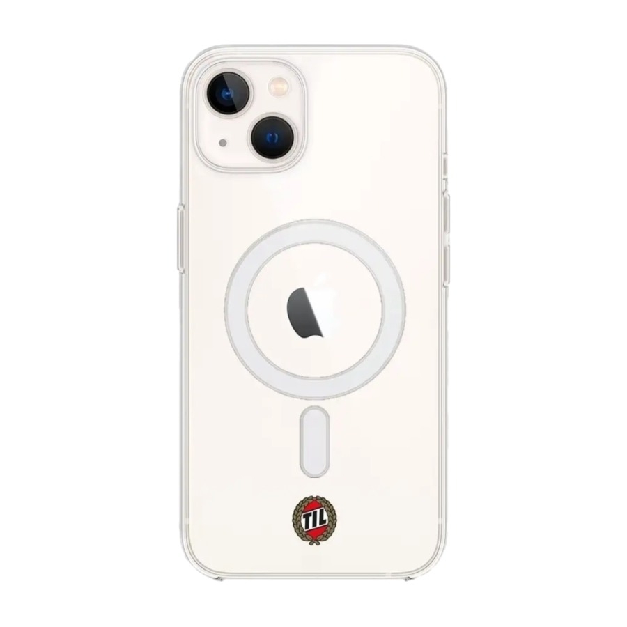 Phonecases3D iPhone 14 Tromsø IL Clear case (MagSafe) -mobilcover, hvid billede 1