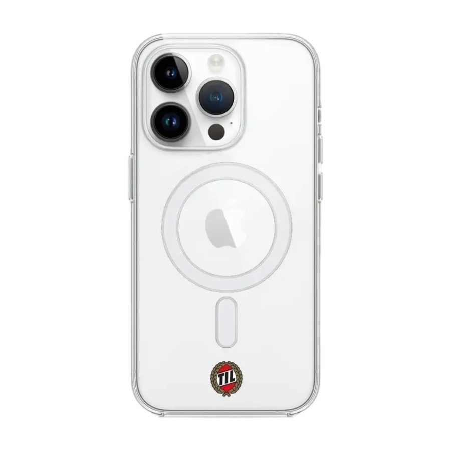 Phonecases3D iPhone 14 Pro Tromsø IL Clear case (MagSafe) -mobilcover, hvid billede 1