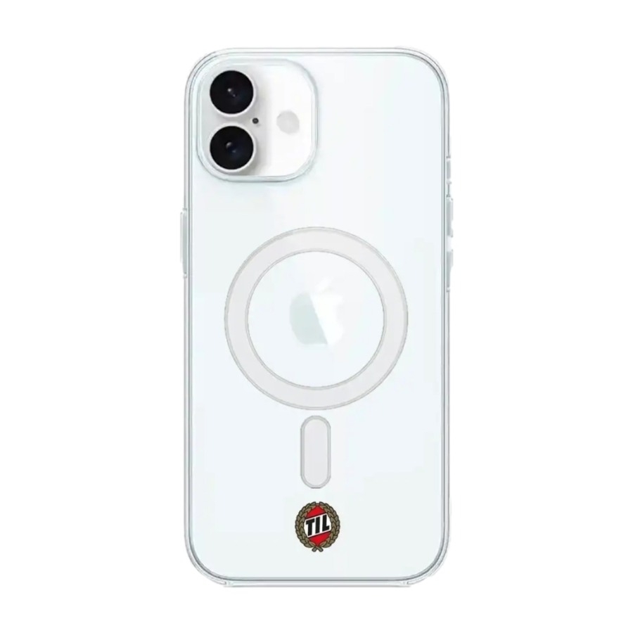Phonecases3D iPhone 16 Tromsø IL Clear case (MagSafe) -mobilcover, hvid billede 1