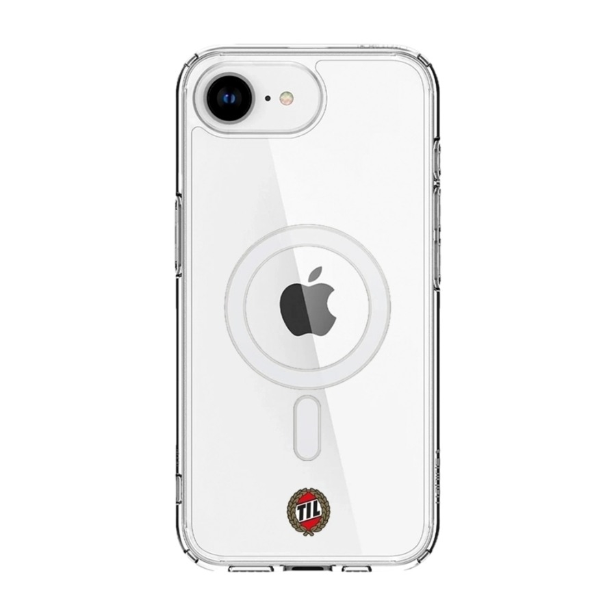 Phonecases3D iPhone 17e/16e Tromsø IL Clear case (MagSafe) -mobilcover, hvid billede 1