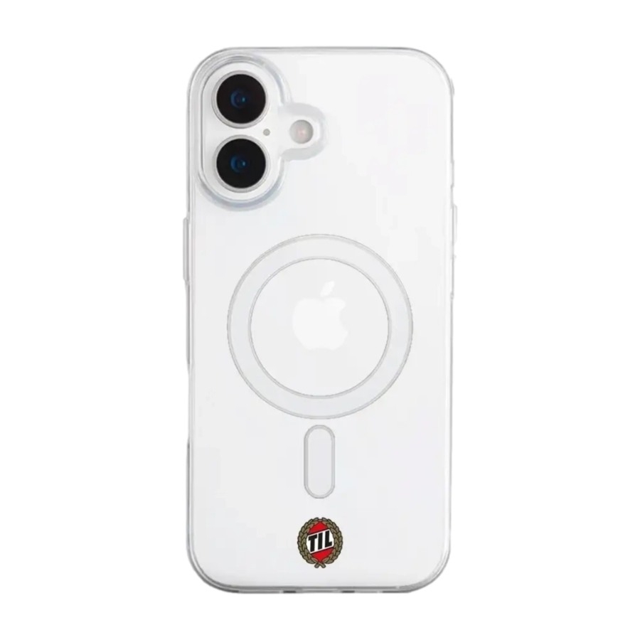 Phonecases3D iPhone 17 Tromsø IL Clear case (MagSafe) -mobilcover, hvid billede 1