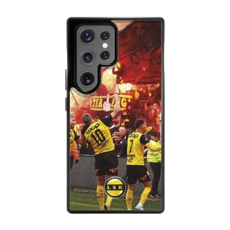 Phonecases3D Samsung Galaxy S25+ Lillestrøm SK 3D mobilcover, sort billede 1