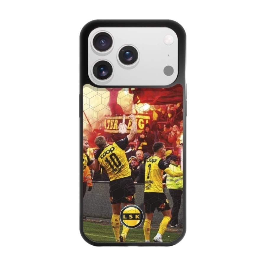 Phonecases3D iPhone 17 Pro Lillestrøm SK 3D mobilcover, sort billede 1