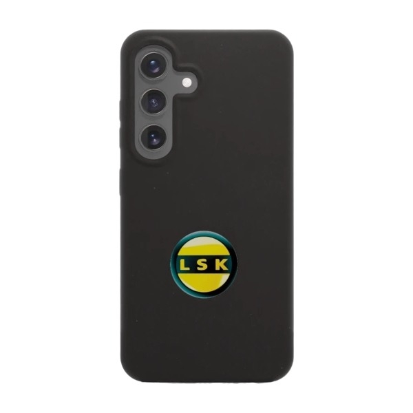 Phonecases3D Samsung Galaxy S25 Lillestrøm SK komposterbart cover, sort billede 1