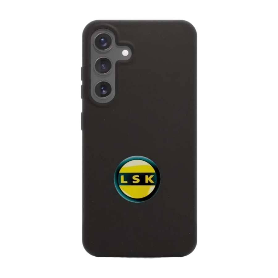 Phonecases3D Samsung Galaxy S25+ Lillestrøm SK komposterbart cover, sort billede 1