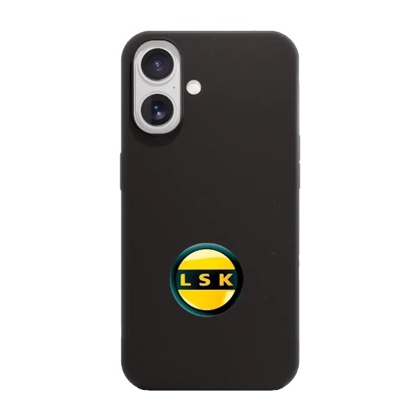 Phonecases3D iPhone 17 Lillestrøm SK komposterbart cover, sort billede 1