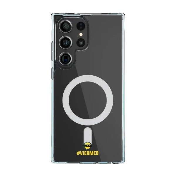 Phonecases3D Samsung Galaxy S25 Ultra Lillestrøm SK Clear case (MagSafe) -mobilcover, sort billede 1